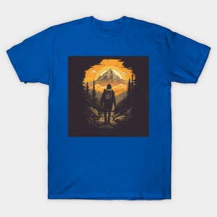 Backpacking Hiking Wanderlust T-Shirt